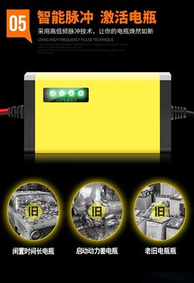 i caricatori della batteria al piombo di 12V 15A 300W pulsano controllo della temperatura della riparazione