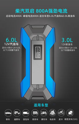 Dispositivo d'avviamento portatile 0.2S di salto di emergenza del litio di 4 cellule piccolo pacchetto della batteria di inizio di salto