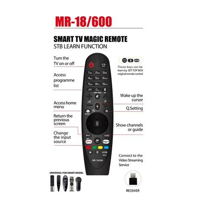 Telecomando magico di CA TV di AM-HR650A per il ricevitore del Lg 3D Smart TV USB