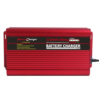 Litio di alluminio Ion Battery Charger 12.6v di Shell Fan Cooling Car 12v